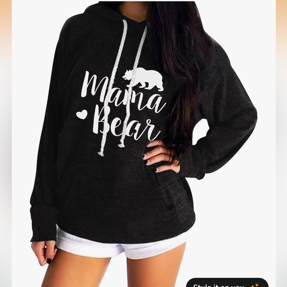 Mama bear hoodie sweatshirt